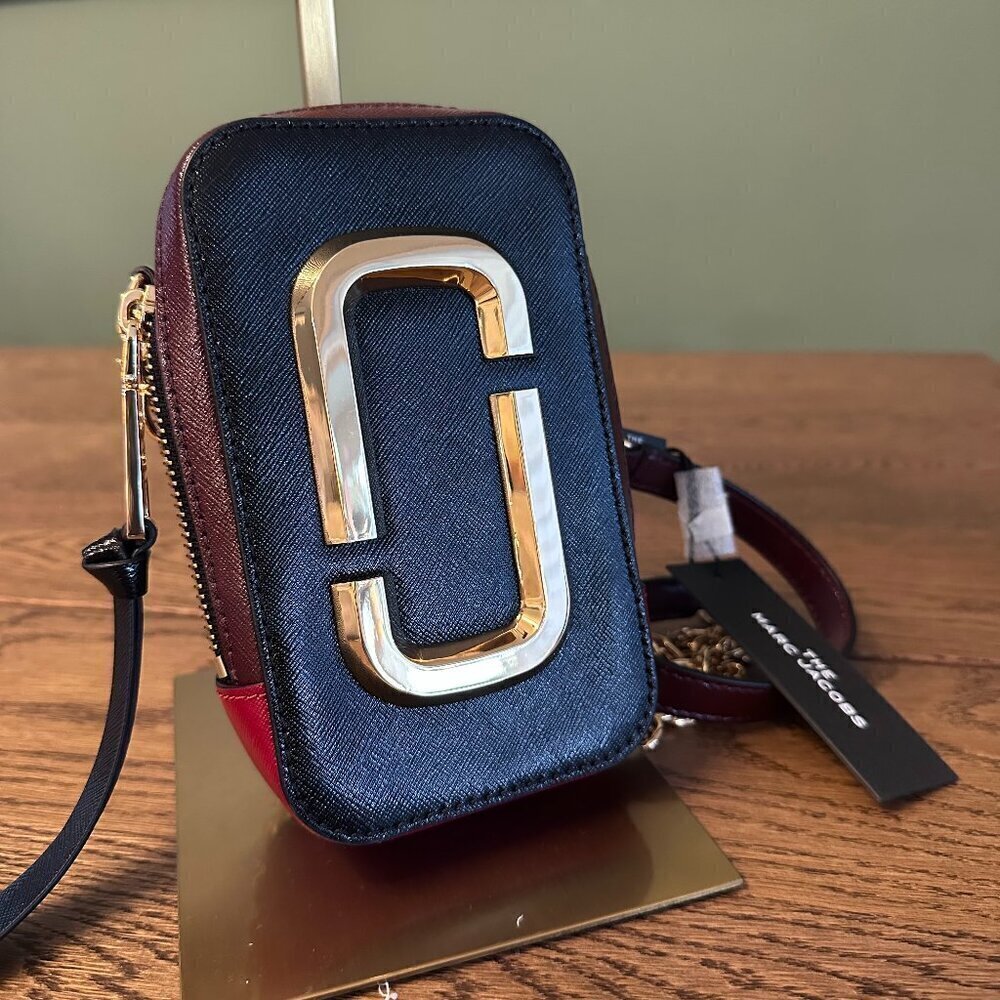 NWT! New Marc Jacobs Hot Shot Crossbody Leather Bag - Picture 4 of 15